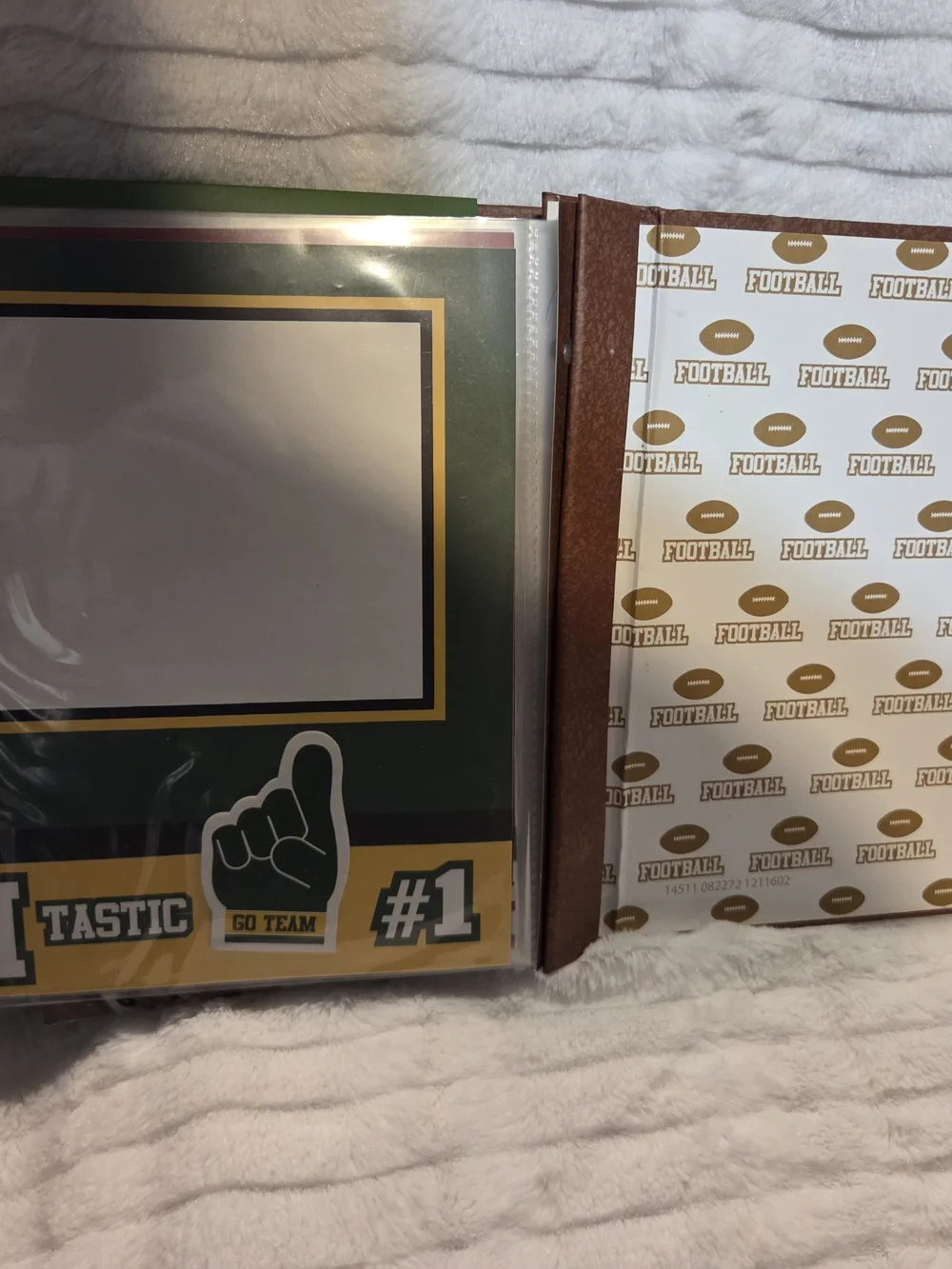 Nib Football Themed Scrapbook